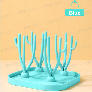 ที่คว่ำแก้ว ถาดคว่ำขวดนม ที่ตากขวดนม พร้อมก้านเสียบ ตะกร้าคว่ำขวดนม ที่คว่ำขวดนมพกพา พับเก็บได้ ที่คว่ำขวดนมและจุกนม ที่ตากขวดนมเด็ก