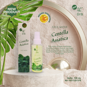 SYB FACE WATER WITH CENTELLA ASIATICA - Menyagarkan Kulit - Bisa Untuk Melarutkan Masker - Melembabkan - Mencerahkan - Ratu Kosmetik Online