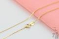 Hot Selling Deal Gold 916 Original Malaysia Ready Stock Original 916 Gold Chain Necklace for Women Rantai Leher Emas Sterling Authentic Japanese and Korean Style Clavicle Chain Not Fade Birthday Valentine Gift. 