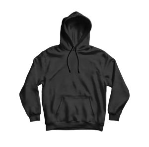 Sweater Hoodie BOXY UDL OFF hitam OVERSIZE