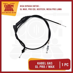 Kabel Gas GL Pro (TOKAIDO) Throttle Cable Cabel Seling Tali Kawat Iner Gas Honda GL Pro Max Neotech