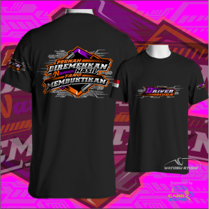 KAOS DRIVER MUDA (PERNAH DI REMEHKAN NAMUN HASIL YANG MEMBUKTIKAN) COTTON COMBED 24S LEBIH TEBAL