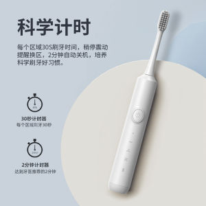 Household Electric Toothbrush Rechargeable Ultrasonic Automatic Soft-Bristle Toothbrush