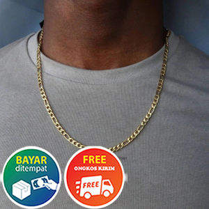 KALUNG TITANIUM PRIA - ASLI STAINLESS STEEL