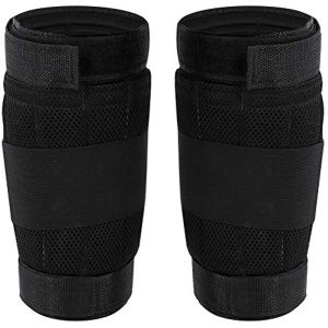 4KG One Pair Weight Straps For Leg Adjustable Loading Weighted Leg Strap with 6 Steel Plates for Women Men Fitness Walking Jogging Exercise Gym