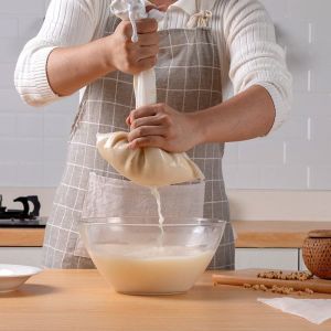 Kain Saringan Susu Kedelai Santan Nilon Serut Reusable Mesh