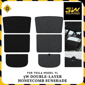 3W TESLA 2026-2027 Model YL Double Layer Honeycomb Foldable Sunshade