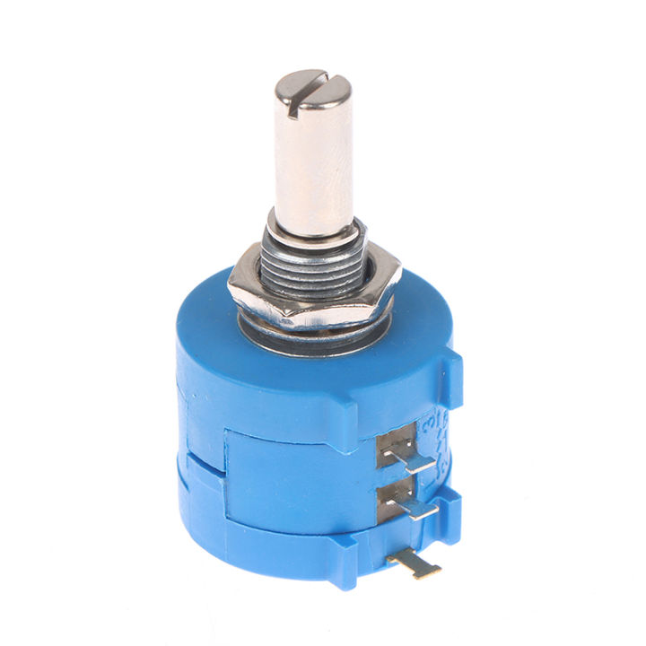 Lot De 10 Potentiomètres PT15 - Valeurs 1K à 1M, Trou Elliptique, 3 Broches (modèle 5K Ohm)