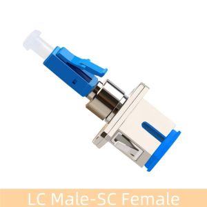 ZoeRax FC SC ST LC Male To Female Fiber Optic Connector FTTH Singlemode Adapter for Visual Fault Locator Optical Power Meter