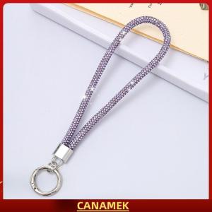 Miễn phí vận chuyển✨ Sang trọng điện thoại di động pha lê dây đeo cổ tay long lanh Rhinestone điện thoại dây Móc Khóa Treo chống mất dây