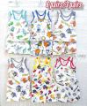 12 pcs/6 pairs Sando Short Baby Boy Terno 5-24 months. 