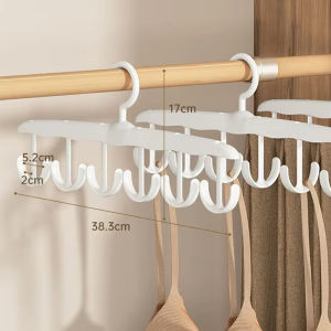 12 Hook Can Be Rotated Multi-functional Large Load Hanger Hook Neat Multi-Purpose Clothes Hangers Closet Organizer Hanger