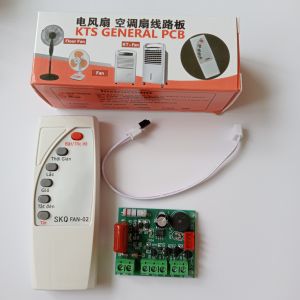[Tặng Pin] Bộ Mạch SKQ và Điều Khiển Từ Xa ứng dụng lắp cho các loại quạt thường thành quạt điều khiển [Mạch quạt Fan02]