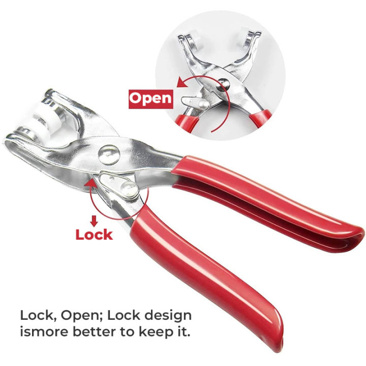 Fastener Frame Connection Pliers Metal Automatic Button Snap Kit Snap ...
