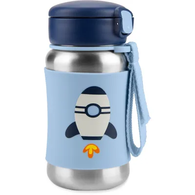 Skip Hop Spark Style Stainless Steel Straw Bottle | 8 Designs | New Designs Available