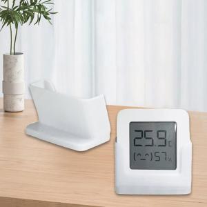 Khung nhựa đồng hồ đo nhiệt độ độ ẩm bàn cơ sở hỗ trợ cho Nhiệt kế 2 ẩm kế Giá để bàn