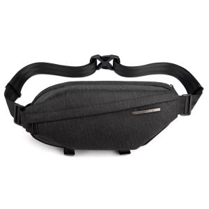 Plain Color Oxford Waterproof Men Waist Bag Man Chest Bag Crossbody Bags Beg Pinggang Beg Dada Lelaki Kalis Air 斜挎包男 胸包男 1216