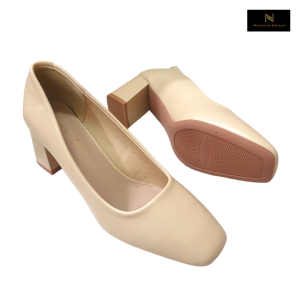 Nicholas Edison Heel Vivian Sepatu Heels Kerja Square Toe Terbaru