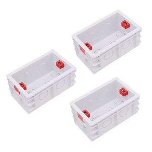 118 Type US AU Standard Universal Bottom Wall Switch Socket Mounting Inner Cassette Junction for Electrical Installation