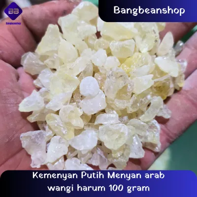 Kemenyan Putih 100 Gram Menyan Arab Wangi Harum Soft Pengharum Dupa