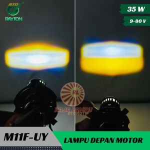 Lampu utama led RTD laser Kipas H4 projector NEW M01F UY H4 35W with fan LoHi beam 2000 3500l Super terang AC DC RAYTON