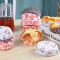 GM Isi 50pcs Paper Cup Cake Roti Bulat Motif Kincir Strawberry Laminating Anti Lengket / Cup Cake Anti Minyak Kincir Angin Bulat Lonjong 8cm. 