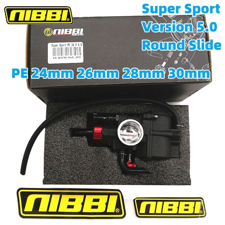 Nibbi Carburetor Super Sport PE 24mm 26mm 28mm 30mm Version 5.0 Round ...