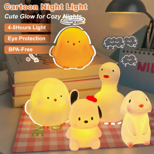 Cartoon eye-protecting night light