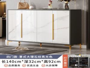 ตู้รองเท้า ชั้นวางรองเท้า  ลายหินอ่อน ดีไซน์หรูหรา Luxury สินค้าประกอบง่ายพร้อมจัดส่งสินค้าทันที!! (เก็บเงินปลายทางได้ COD)