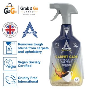 Astonish Specialist Carpet Care & Upholstery Cleaner (750ml) + Free Gift