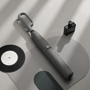 Mens Automatic Folding UmbrellaLargeReinforcedSturdyWeather ResistantRain or Rain Sun UmbrellaOutdoor UmbrellaTravelMountain ClimbingPortable