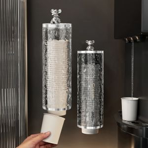 Dụng cụ chọn cốc dùng một lần giá đỡ cốc giấy dụng cụ chọn cốc dụng cụ chọn cốc tự động