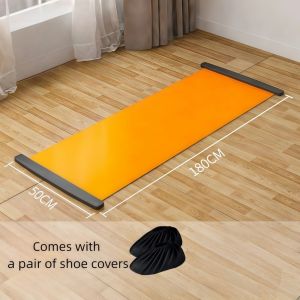 MAXG Mượt mà Thảm tập thể dục trượt tuyết Bộ đầy đủ Bài tập thể dục nhịp điệu Thảm tập chân Chân mảnh Thảm trượt tuyết Yoga Tập thể dục tại nhà