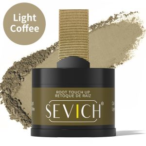 SEVICH 3IN1 Hair Powder Grey Hair Coverage Waterproof Hairline Powder 4g