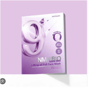 NUMBUZIN No.9 NAD+ BIO Lifting-sil Full Face Mask (4 Sheets + Lifting Band) 28ml