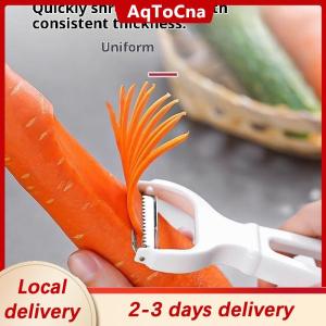 [COD] AqToCna Ship within 24 hours Manual Vegetable Grater Potato Carrot Julienne Peeler Slicer Stainless Steel Blade Fruit Cutter Home Kitchen Tools
