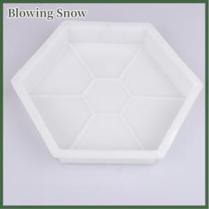 Blowing Diy Path Maker Plastic Brick Mold Paving Pavement Walkway Molds Path Maker Middle Of Hole Shape Garden Path Concrete