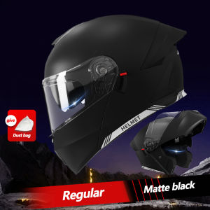 AXK 909 Double-mirror motorcycle Modular Helmets with open face for riding/motorcycle accessories