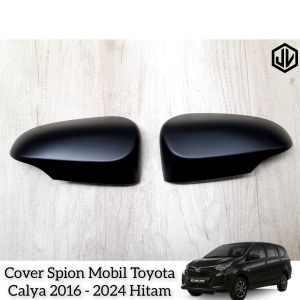Cover Spion Cover Mirror Mobil Toyota Calya 2016 - 2024 Hitam Doff