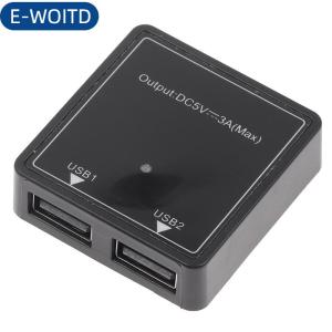E-WOITD 5V 3A panel năng lượng mặt trời ngân hàng điện kép USB phí điều khiển điện áp điều chỉnh sạc