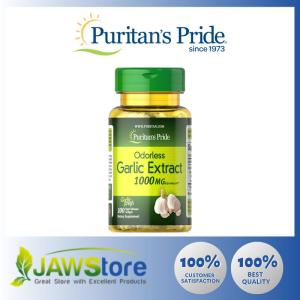 Puritans Pride Odorless Garlic 1000 mg / 100 Softgels / Item #5531
