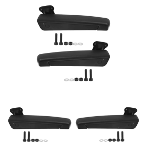 Flexible Position Vehicle Armrest Turning 90° Angle Driver Comfort Support PU Leather Cover Strong Build Works With Specific Cars