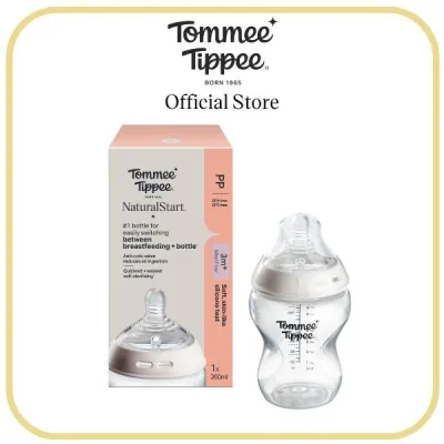 Tommee Tippee Natural Start PP Bottle 260ml with Medium Teat