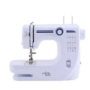 12 Stitches Mini Sewing Machine Electric Double Thread Sewing Machine with Extension Table