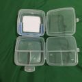 Uniware 217 SQUARE LUNCH BOX with 4 Compartments / food keeper / food storage box bento box. 