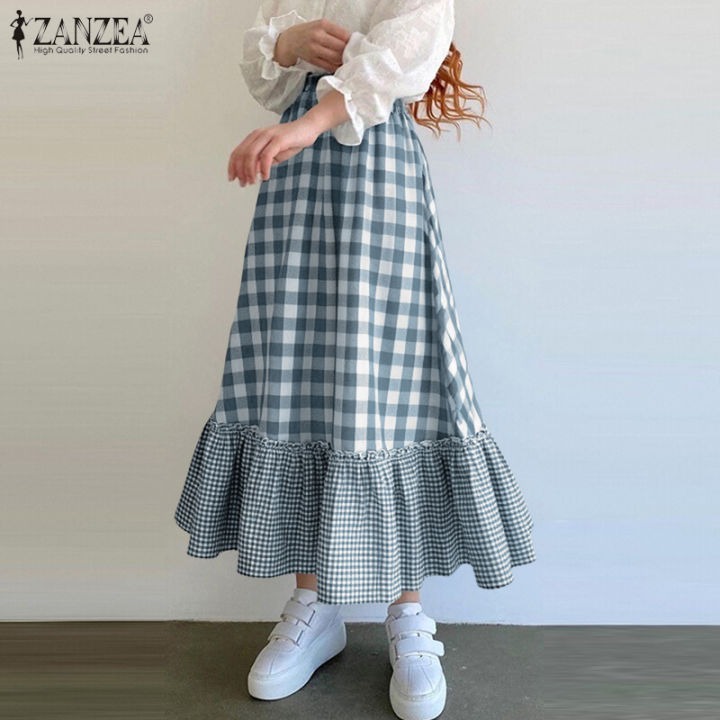 Plaid Skirt Skirt Style Quality Carina Plaid Pleated A-Line Mini