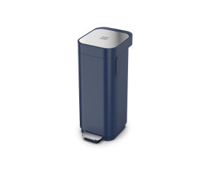 Joseph Joseph Porta™ 40L Easy-empty Pedal Bin- Midnight Blue