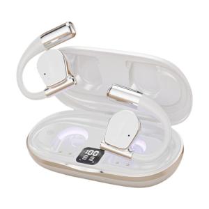 1PC mở tai Tai nghe móc tai Ai dịch Earbuds Bluetooth tương thích 5.4 nhiều ngôn ngữ và khử tiếng ồn