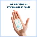 Ecoplanet COD#8in1 64sheet BESTMOMMY 8in1 Set Baby Wipes Mini Multipurpose wipe Easy to carry Outdoor Travel Size Mini Travel Wipes. 