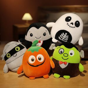 RUANGE Accompany Toy Home Decor Sleeping Mate Toy Pumpkin Bat Vam-pire Party Prop Soft Pillow Soft Toy Funny Halloween Doll Stuffed Toy Halloween Plush Toy Plush Doll